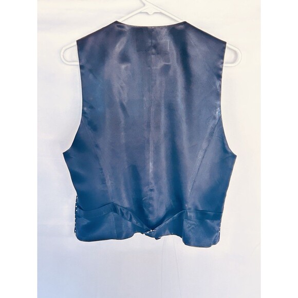 Jones New York Womens Size 10 Rayon Floral Polka dot Vest - Picture 7 of 9